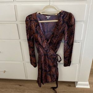 Anthropologie wrap dress